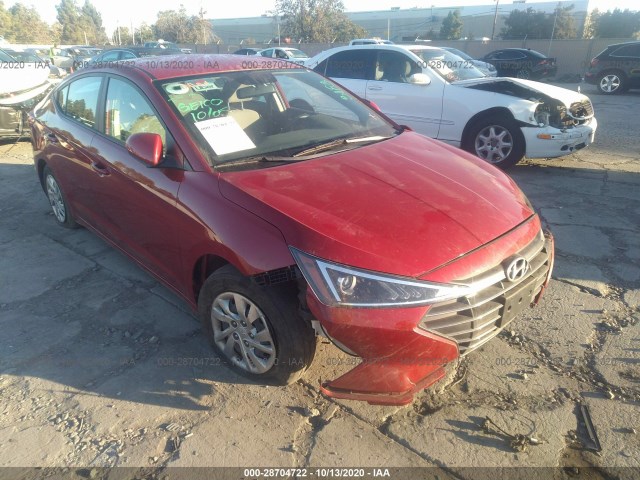 HYUNDAI ELANTRA 2019 kmhd74lf3ku780765