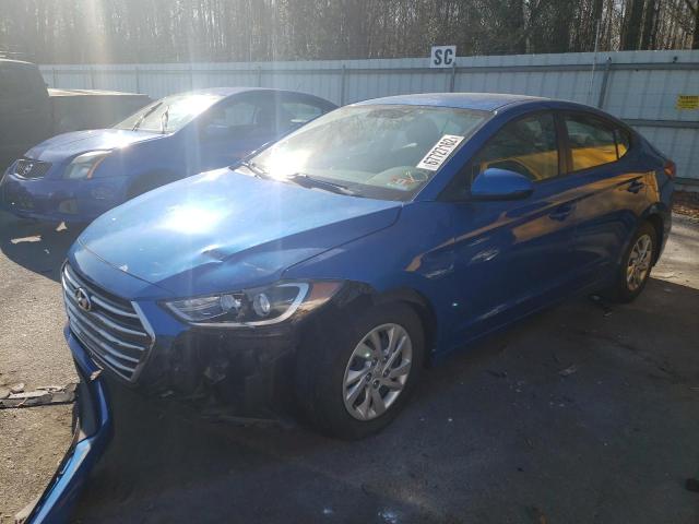 HYUNDAI ELANTRA SE 2017 kmhd74lf4hu070847