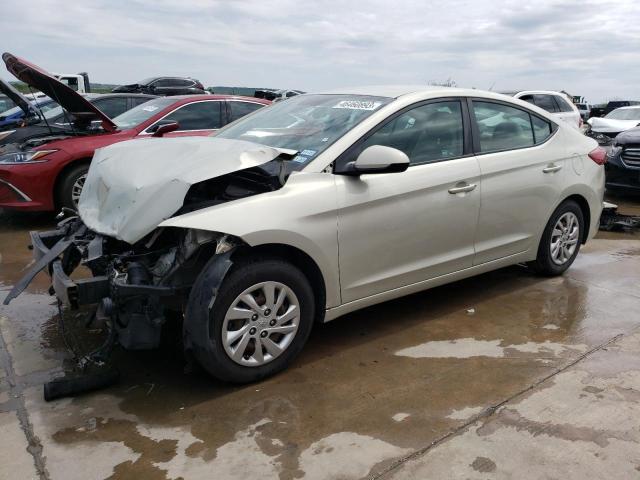 HYUNDAI ELANTRA SE 2017 kmhd74lf4hu074476