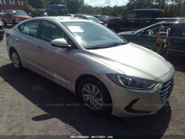 HYUNDAI ELANTRA 2017 kmhd74lf4hu095568