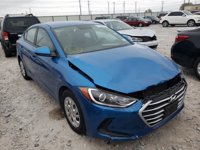 HYUNDAI ELANTRA SE 2017 kmhd74lf4hu101322