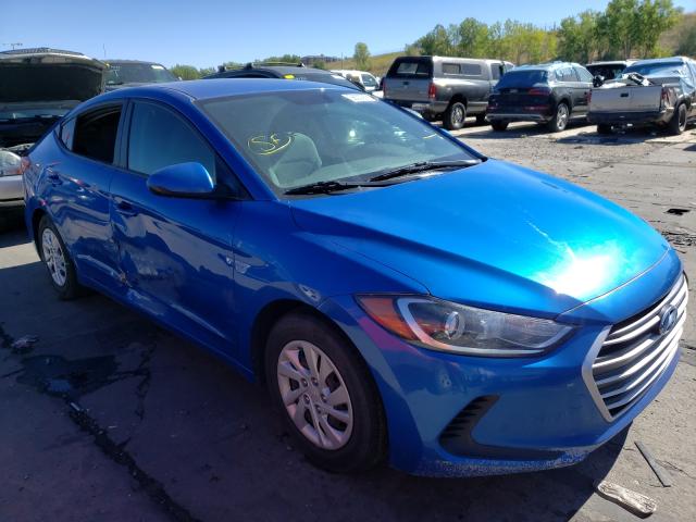 HYUNDAI ELANTRA SE 2017 kmhd74lf4hu104298