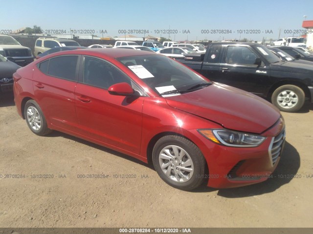 HYUNDAI ELANTRA 2017 kmhd74lf4hu119433