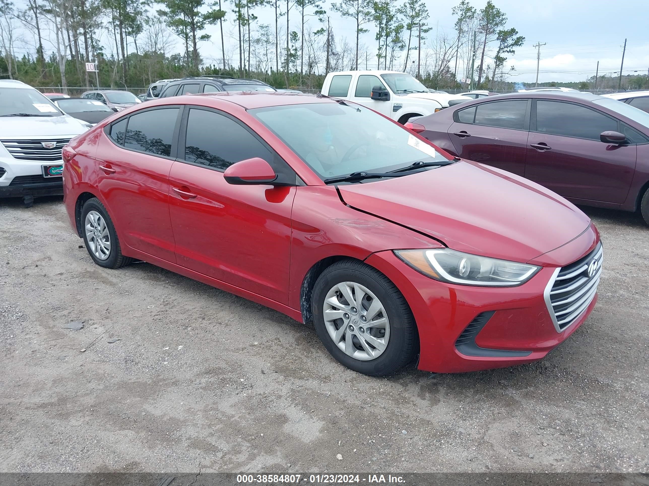 HYUNDAI ELANTRA 2017 kmhd74lf4hu128200