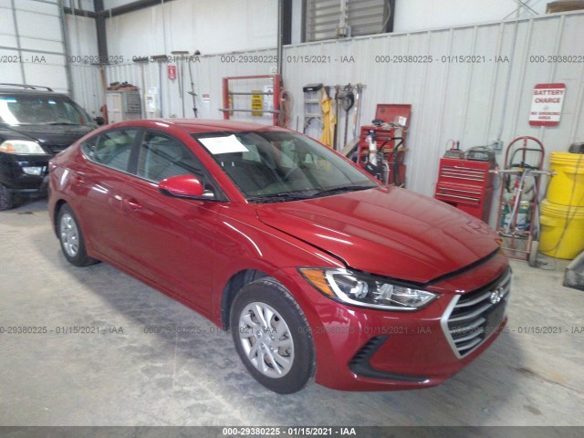 HYUNDAI ELANTRA 2017 kmhd74lf4hu189255