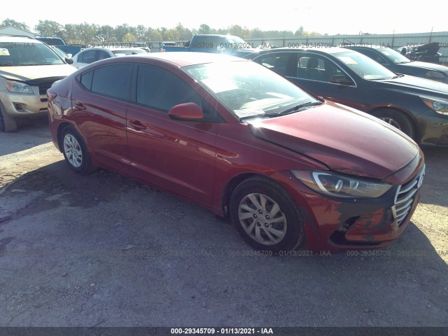 HYUNDAI ELANTRA 2017 kmhd74lf4hu189398