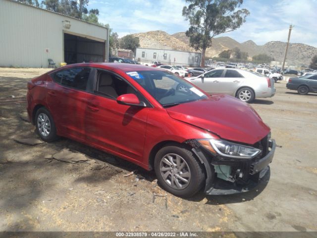 HYUNDAI ELANTRA 2017 kmhd74lf4hu304114