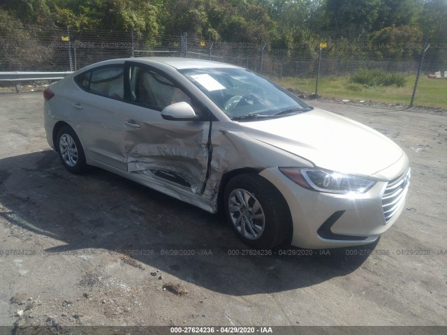 HYUNDAI ELANTRA 2017 kmhd74lf4hu314397