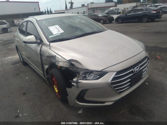 HYUNDAI ELANTRA 2017 kmhd74lf4hu315386