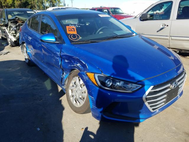 HYUNDAI ELANTRA SE 2017 kmhd74lf4hu316795