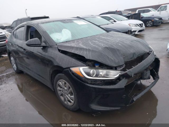 HYUNDAI ELANTRA 2017 kmhd74lf4hu338036