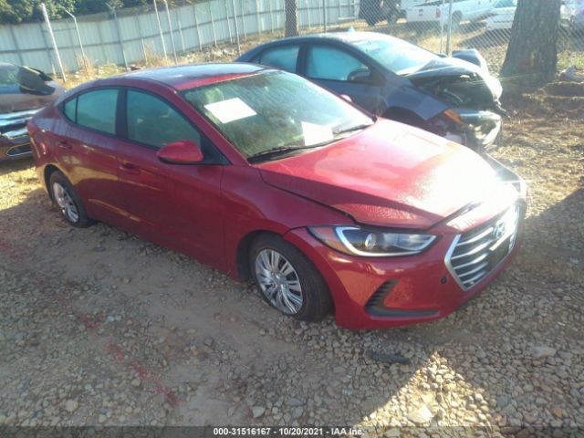 HYUNDAI ELANTRA 2017 kmhd74lf4hu357475