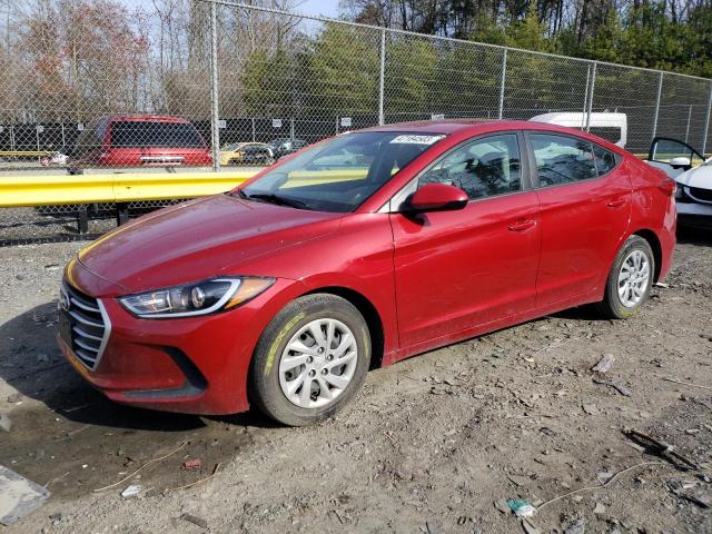 HYUNDAI ELANTRA SE 2017 kmhd74lf4hu367536