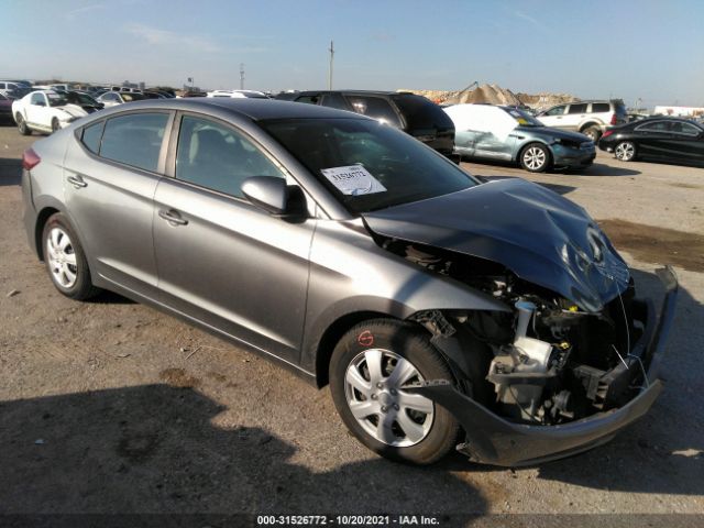 HYUNDAI ELANTRA 2017 kmhd74lf4hu368086