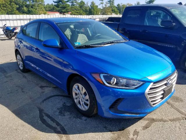 HYUNDAI ELANTRA SE 2017 kmhd74lf4hu369576