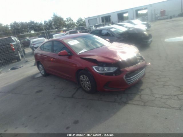 HYUNDAI ELANTRA 2017 kmhd74lf4hu370811