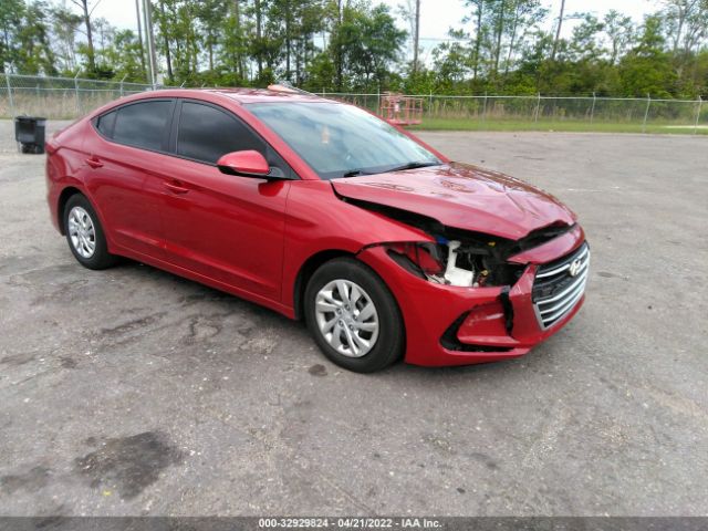 HYUNDAI ELANTRA 2017 kmhd74lf4hu390976