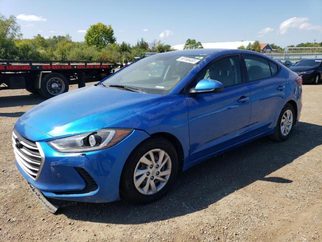 HYUNDAI ELANTRA SE 2017 kmhd74lf4hu394431