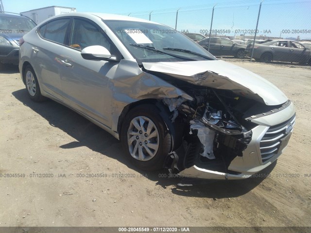 HYUNDAI ELANTRA 2017 kmhd74lf4hu394610