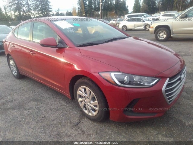 HYUNDAI ELANTRA 2017 kmhd74lf4hu398236