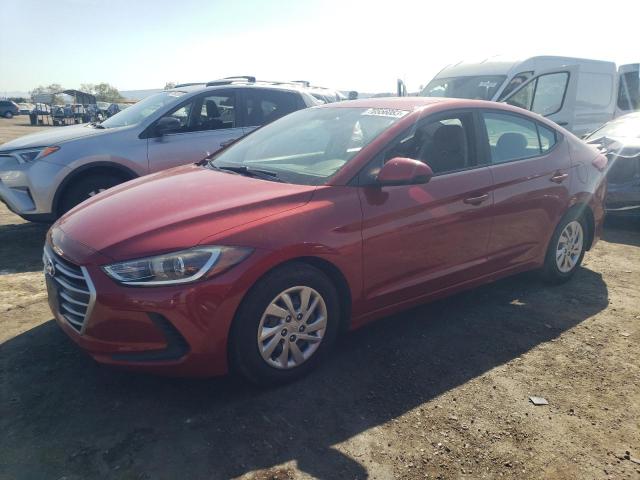 HYUNDAI ELANTRA SE 2017 kmhd74lf4hu418131