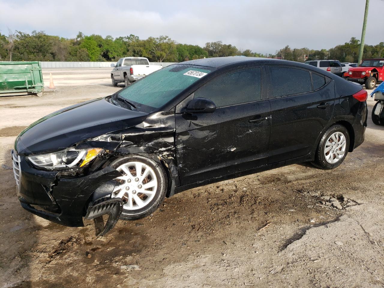 HYUNDAI ELANTRA 2018 kmhd74lf4ju584297