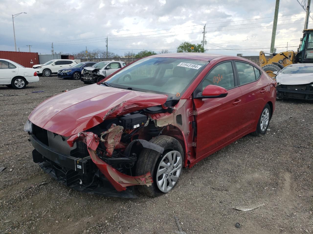 HYUNDAI ELANTRA 2020 kmhd74lf4lu105637