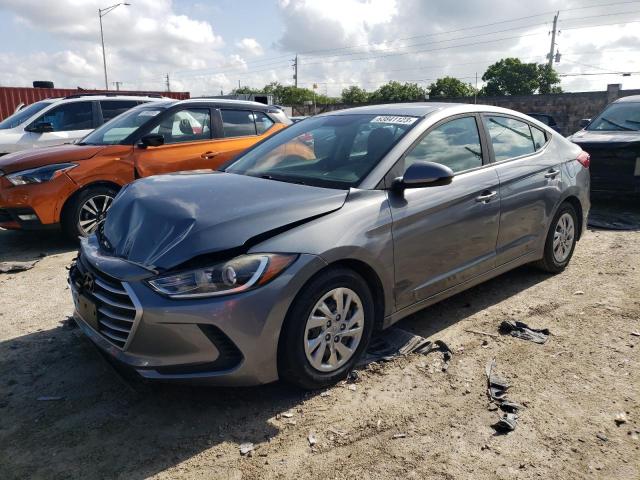 HYUNDAI ELANTRA SE 2017 kmhd74lf5hu074146