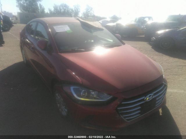 HYUNDAI ELANTRA 2017 kmhd74lf5hu084479