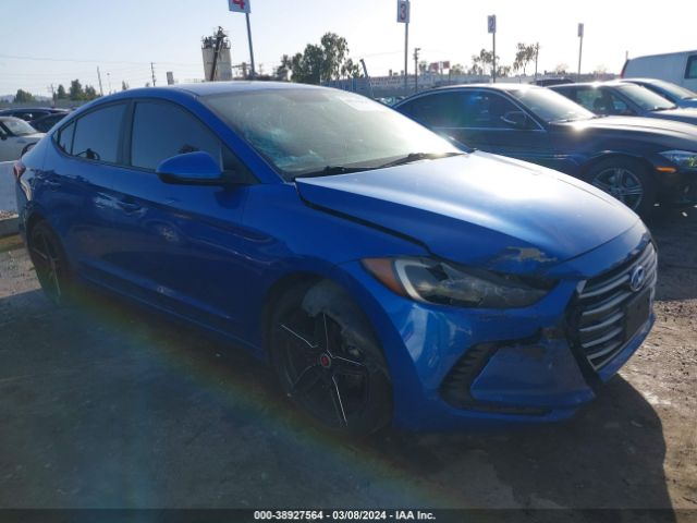 HYUNDAI ELANTRA 2017 kmhd74lf5hu085910