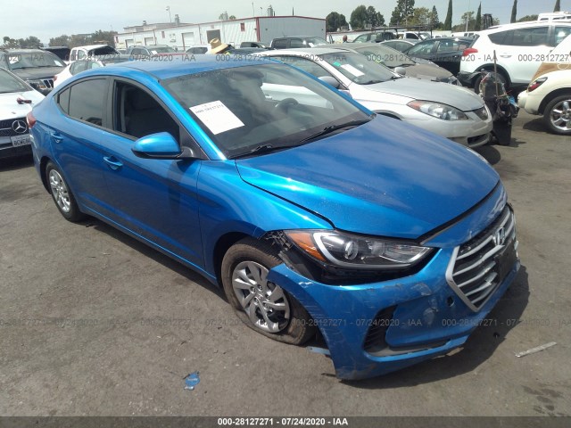 HYUNDAI ELANTRA 2017 kmhd74lf5hu085969