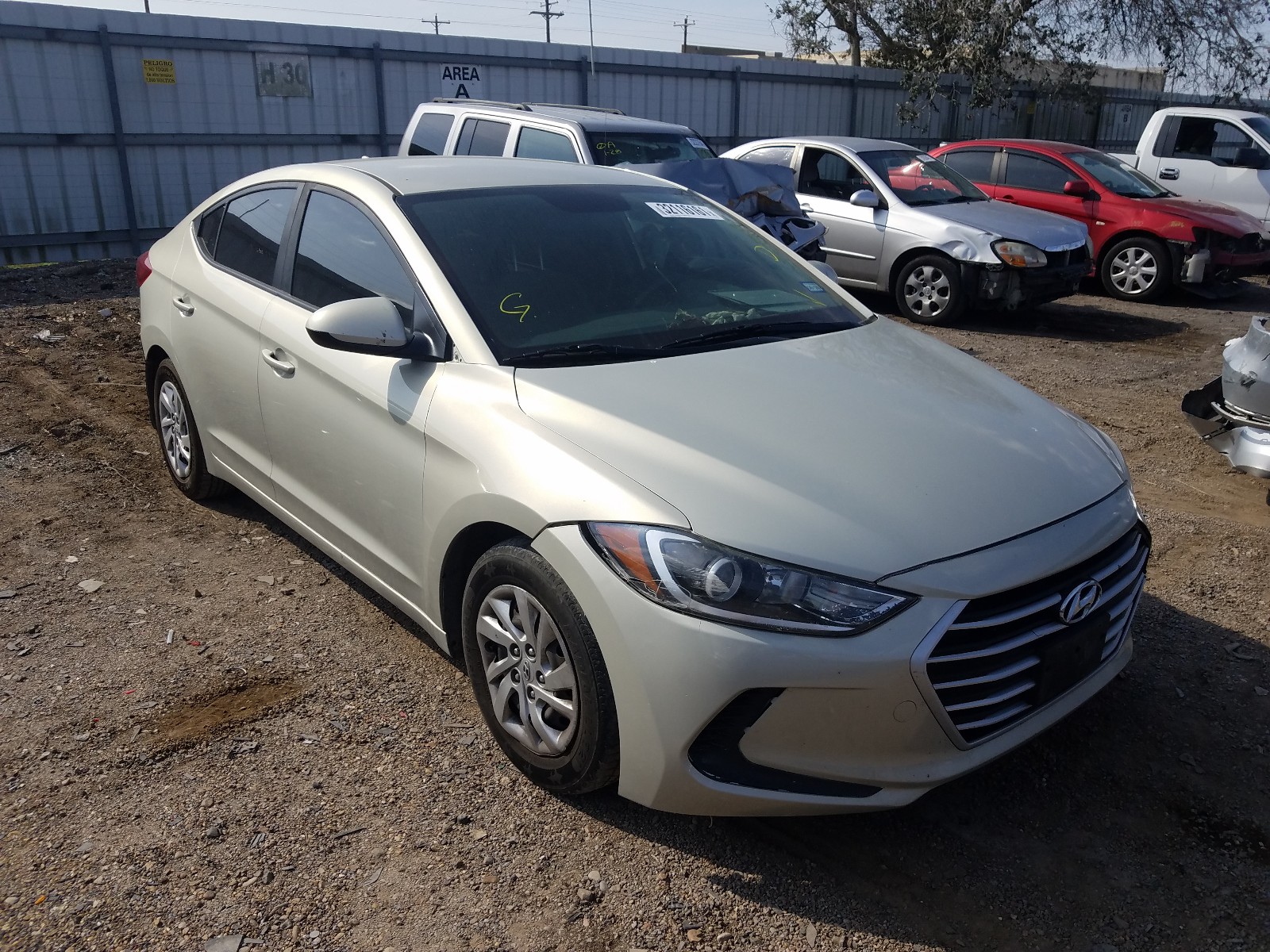 HYUNDAI ELANTRA SE 2017 kmhd74lf5hu095594