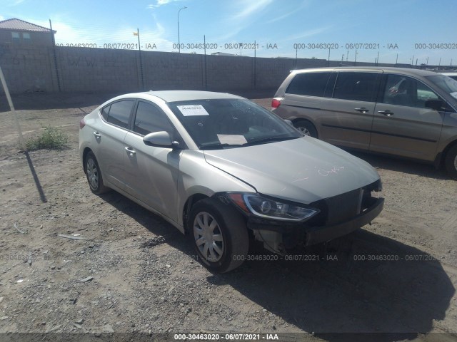 HYUNDAI ELANTRA 2017 kmhd74lf5hu097653