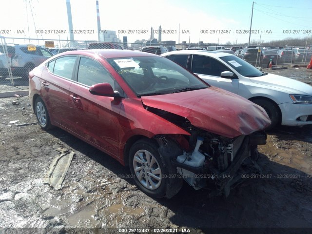 HYUNDAI ELANTRA 2017 kmhd74lf5hu121367