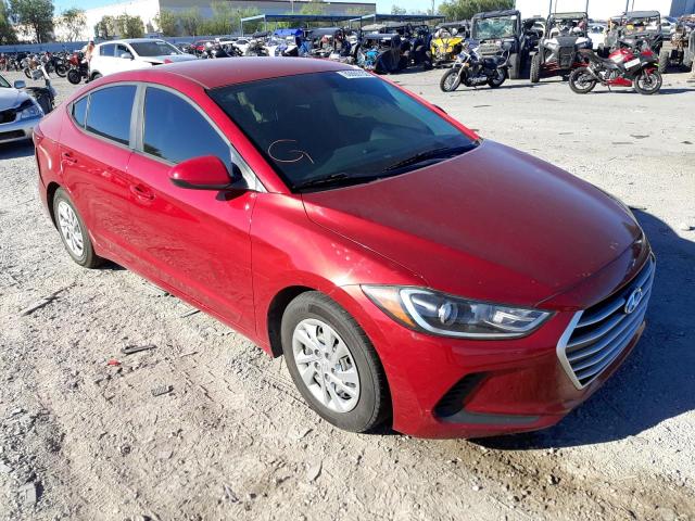 HYUNDAI ELANTRA SE 2017 kmhd74lf5hu121496