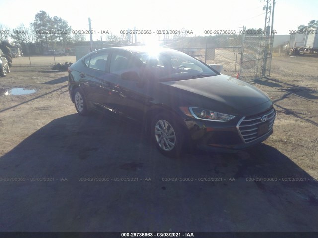 HYUNDAI ELANTRA 2017 kmhd74lf5hu124009