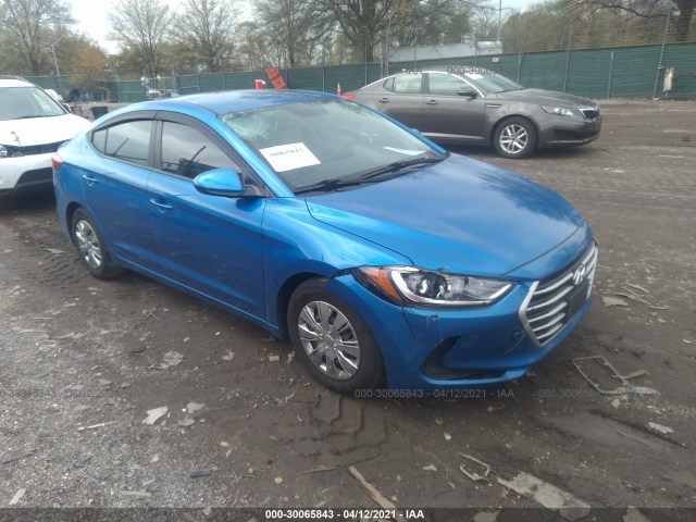 HYUNDAI ELANTRA 2017 kmhd74lf5hu127198