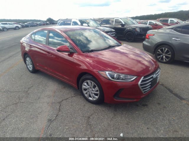 HYUNDAI ELANTRA 2017 kmhd74lf5hu188860