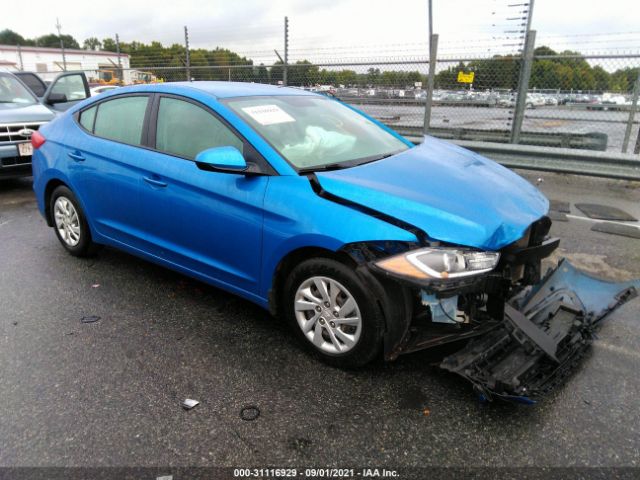 HYUNDAI ELANTRA 2017 kmhd74lf5hu365276