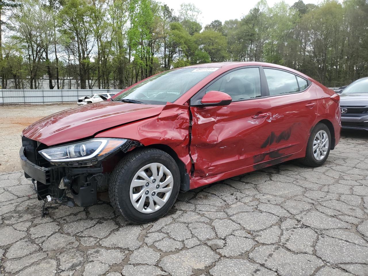 HYUNDAI ELANTRA 2017 kmhd74lf5hu367593