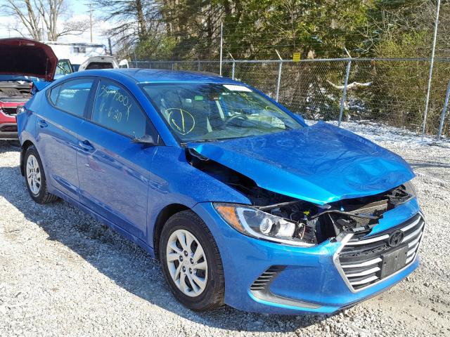 HYUNDAI ELANTRA SE 2017 kmhd74lf5hu369599