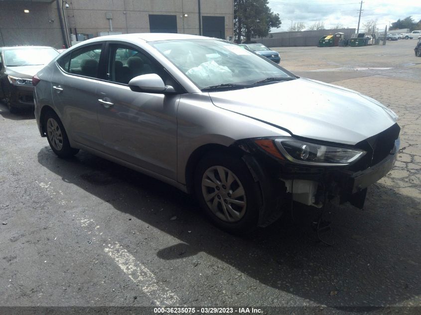 HYUNDAI ELANTRA 2017 kmhd74lf5hu399394