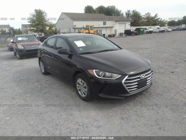 HYUNDAI ELANTRA 2018 kmhd74lf5ju489439