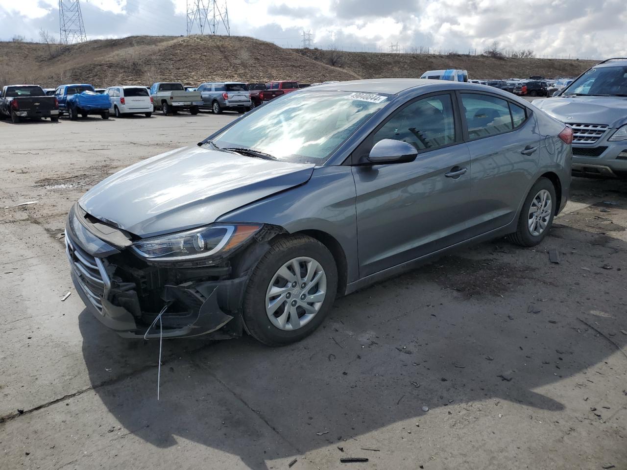 HYUNDAI ELANTRA 2018 kmhd74lf5ju564897