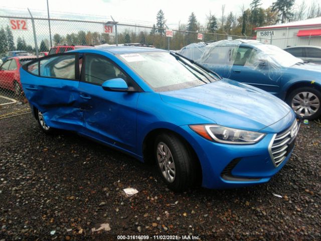 HYUNDAI ELANTRA 2018 kmhd74lf5ju582400