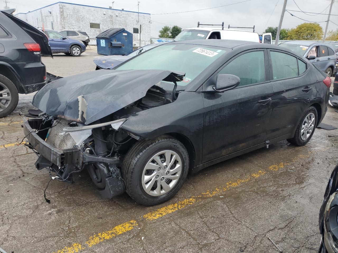 HYUNDAI ELANTRA 2019 kmhd74lf5ku818688