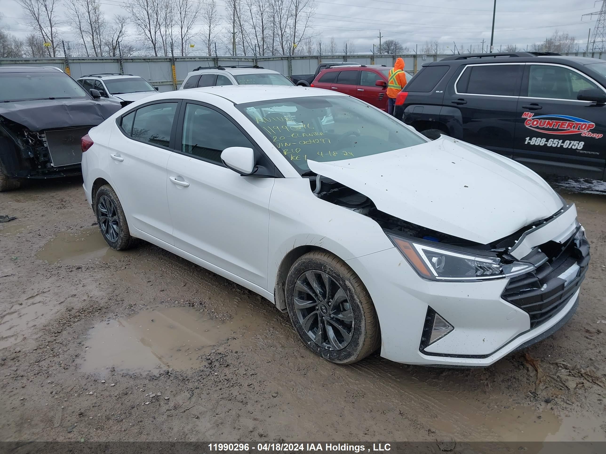 HYUNDAI ELANTRA 2020 kmhd74lf5lu004297