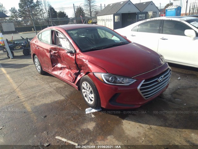 HYUNDAI ELANTRA 2017 kmhd74lf6hu076231