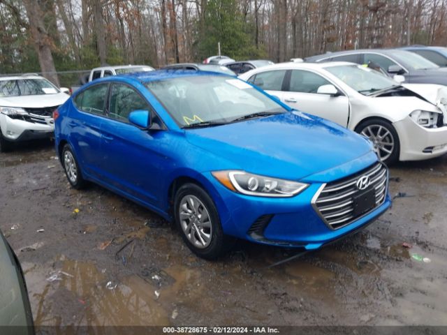 HYUNDAI ELANTRA 2017 kmhd74lf6hu077346