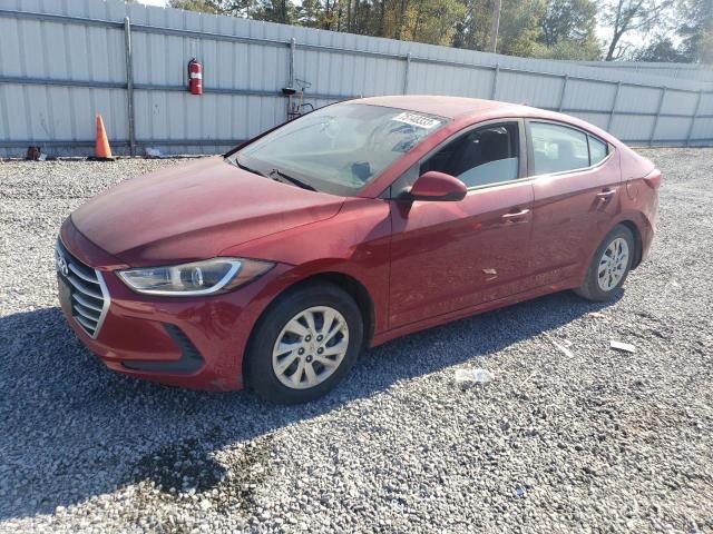 HYUNDAI ELANTRA SE 2017 kmhd74lf6hu084541